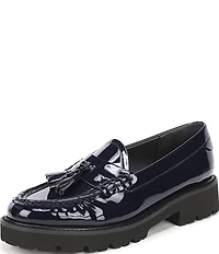 Sarto by Franco Sarto Sarika Patent Tassel Lug Loafers