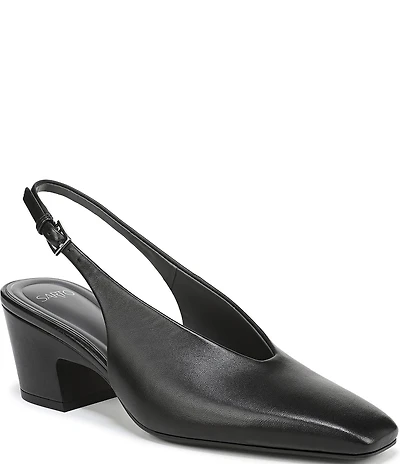 Sarto by Franco Sarto Sutton Leather Slingback Pumps
