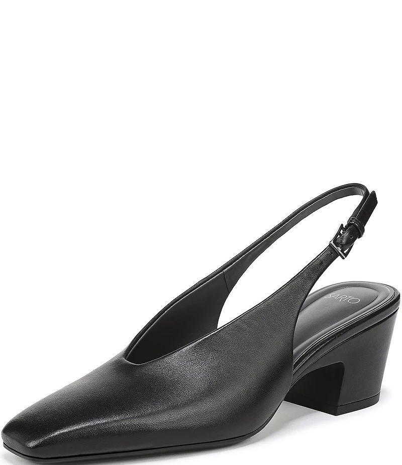 Sarto by Franco Sarto Sutton Leather Slingback Pumps