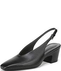 Sarto by Franco Sarto Sutton Leather Slingback Pumps
