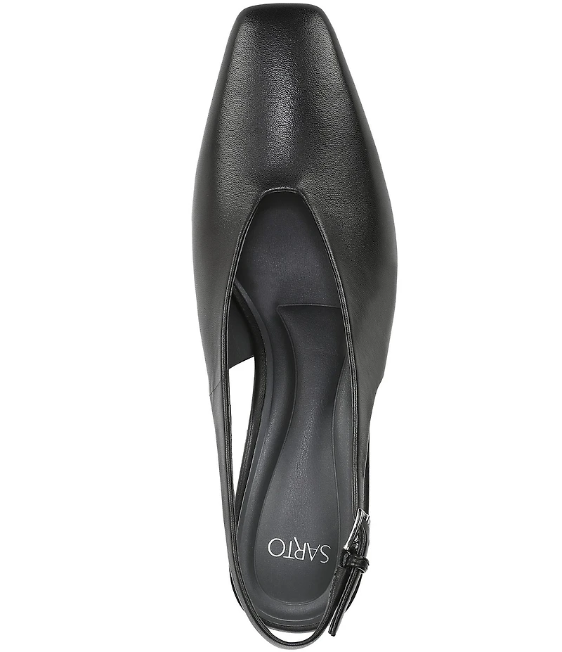 Sarto by Franco Sarto Sutton Leather Slingback Pumps