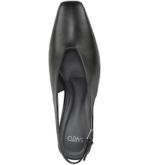 Sarto by Franco Sarto Sutton Leather Slingback Pumps