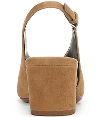 Sarto by Franco Sarto Sutton Suede Slingback Pumps