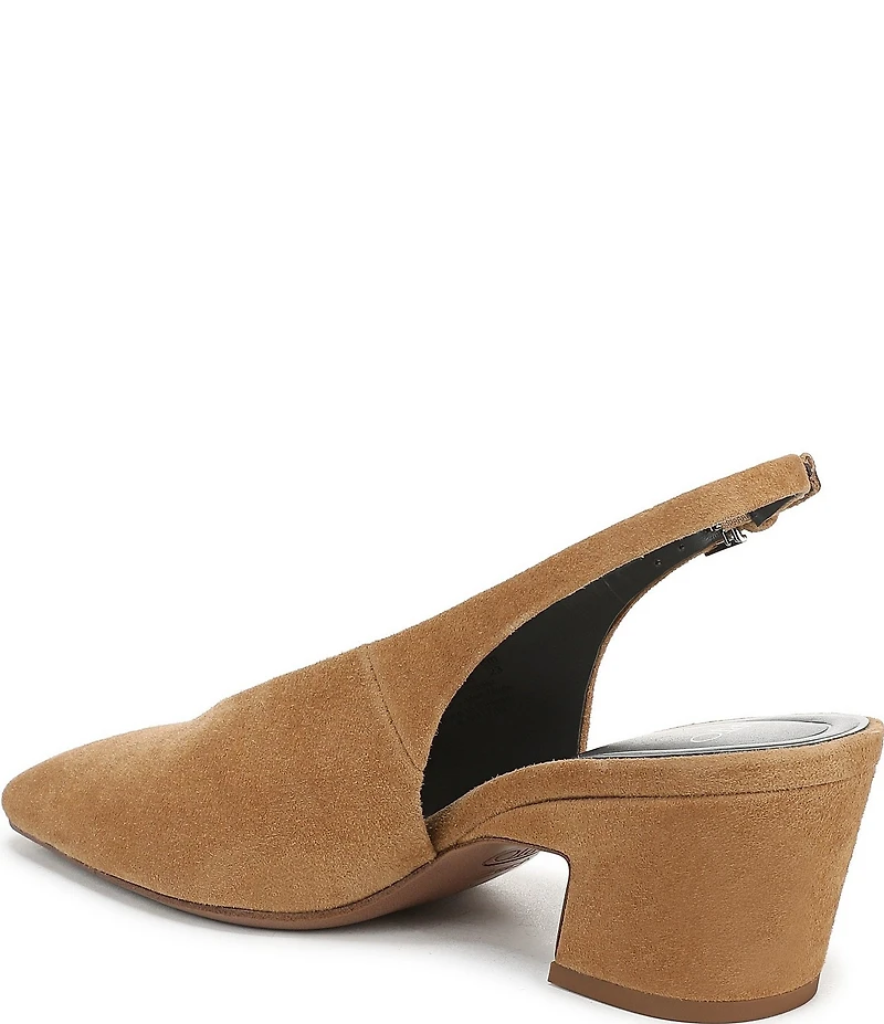 Sarto by Franco Sarto Sutton Suede Slingback Pumps