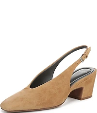 Sarto by Franco Sarto Sutton Suede Slingback Pumps