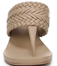 Sarto by Franco Sarto Talea Braided Wedge Thong Slide Sandals