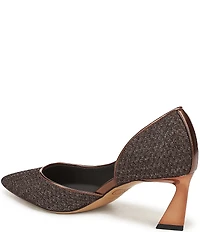 Sarto by Franco Sarto Tawny 2 Textured Glitter Pointed Toe d'Orsay Pumps