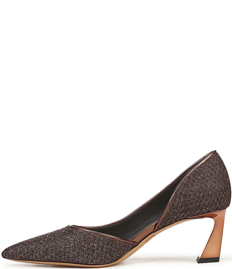 Sarto by Franco Sarto Tawny 2 Textured Glitter Pointed Toe d'Orsay Pumps
