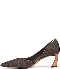 Sarto by Franco Sarto Tawny 2 Textured Glitter Pointed Toe d'Orsay Pumps