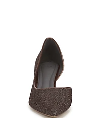 Sarto by Franco Sarto Tawny 2 Textured Glitter Pointed Toe d'Orsay Pumps