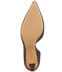 Sarto by Franco Sarto Tawny 2 Textured Glitter Pointed Toe d'Orsay Pumps