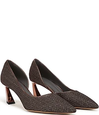Sarto by Franco Sarto Tawny 2 Textured Glitter Pointed Toe d'Orsay Pumps
