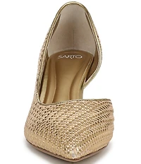 Sarto by Franco Sarto Tawny Raffia d'Orsay Pumps