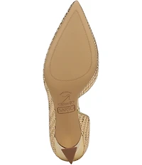 Sarto by Franco Sarto Tawny Raffia d'Orsay Pumps