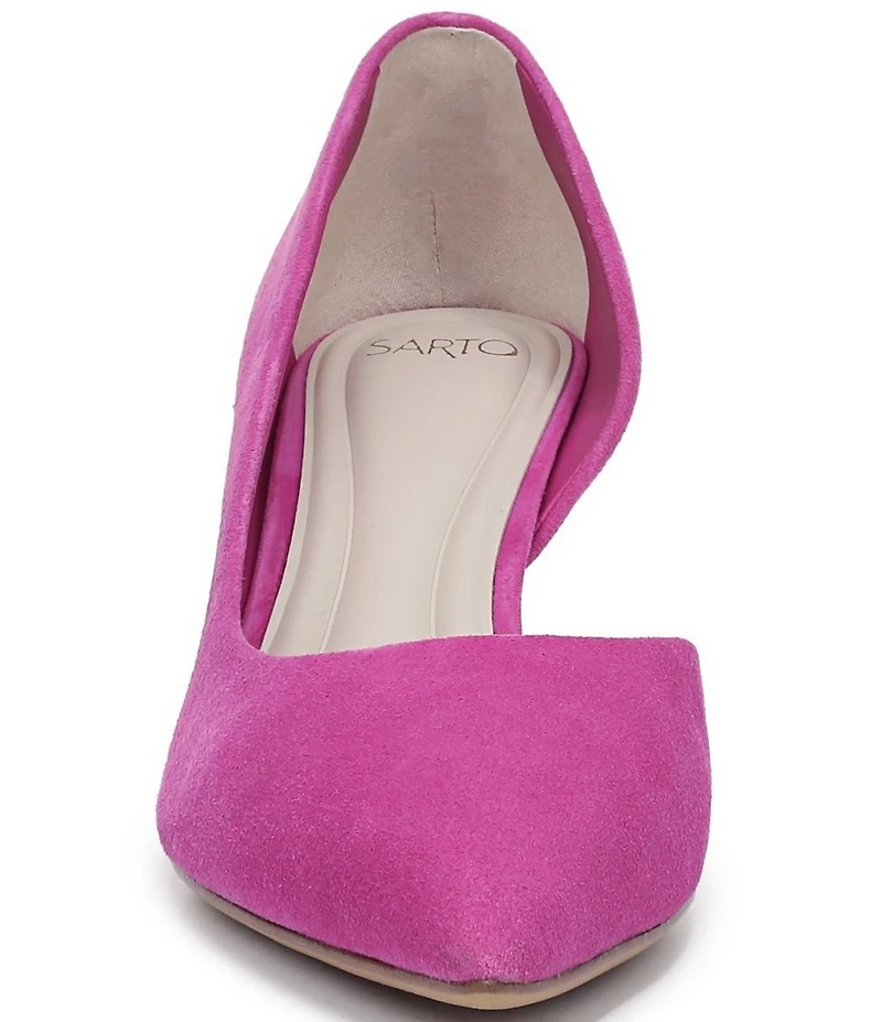 Sarto by Franco Sarto Tawny Suede d'Orsay Pumps