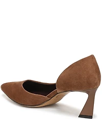 Sarto by Franco Sarto Tawny Suede Pointed Toe d'Orsay Pumps