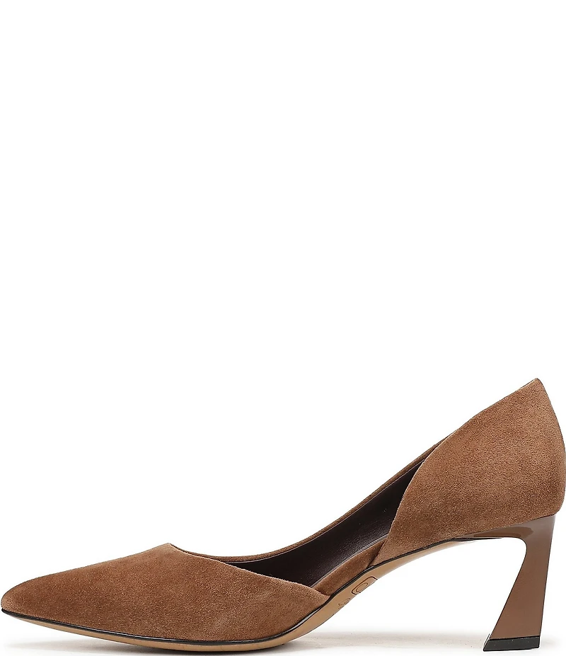 Sarto by Franco Sarto Tawny Suede Pointed Toe d'Orsay Pumps