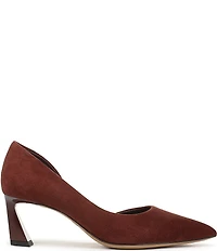 Sarto by Franco Sarto Tawny Suede Pointed Toe d'Orsay Pumps