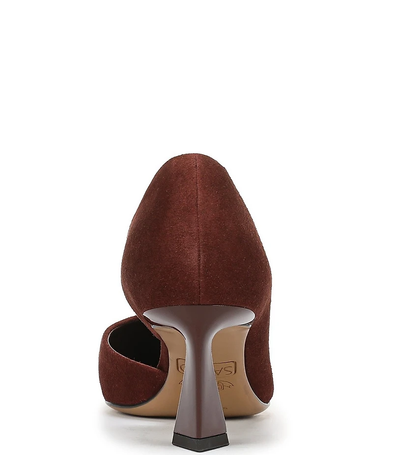 Sarto by Franco Sarto Tawny Suede Pointed Toe d'Orsay Pumps