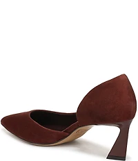 Sarto by Franco Sarto Tawny Suede Pointed Toe d'Orsay Pumps