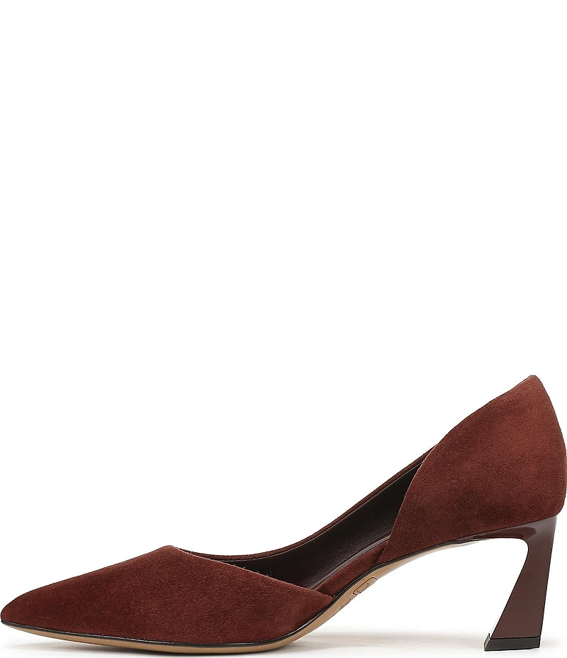 Sarto by Franco Sarto Tawny Suede Pointed Toe d'Orsay Pumps
