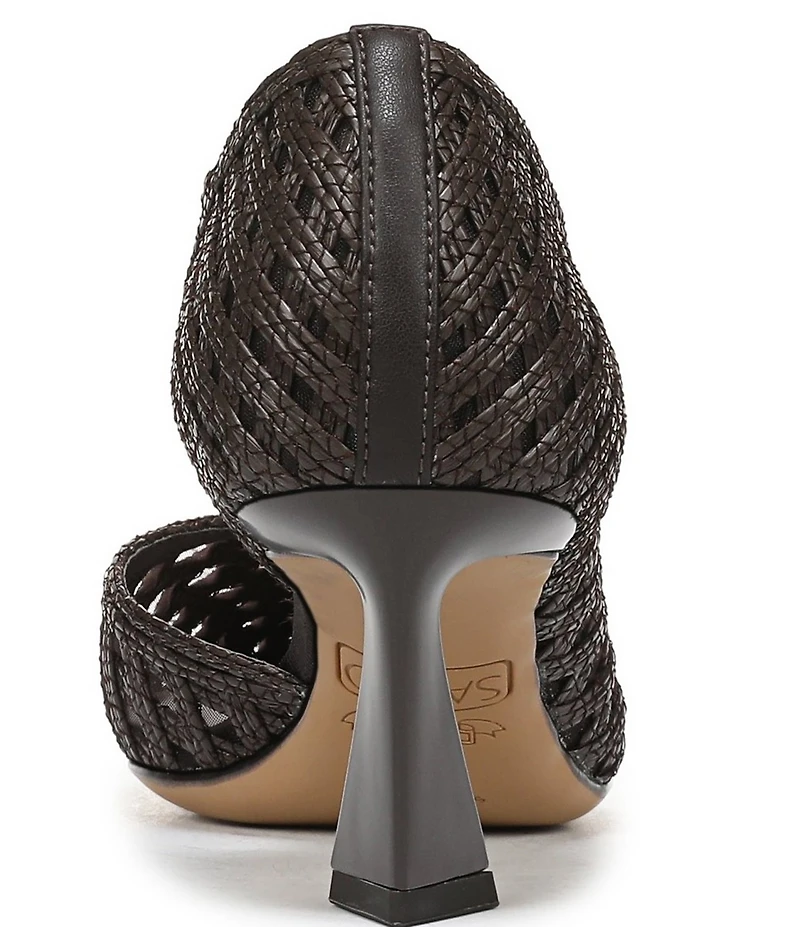Sarto by Franco Sarto Tawny Woven Pointed Toe d'Orsay Pumps