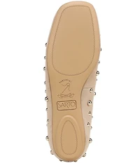 Sarto by Franco Sarto Teyana Studded Suede Mary Jane Flats