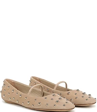 Sarto by Franco Sarto Teyana Studded Suede Mary Jane Flats