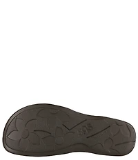 SAS Clover Multi Pattern Leather Ornamented Sandals