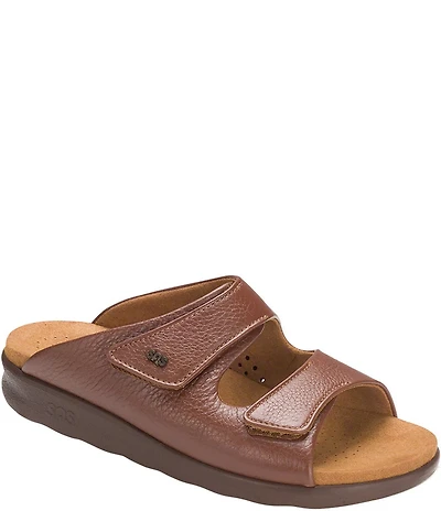SAS Cozy Leather Slide Sandals