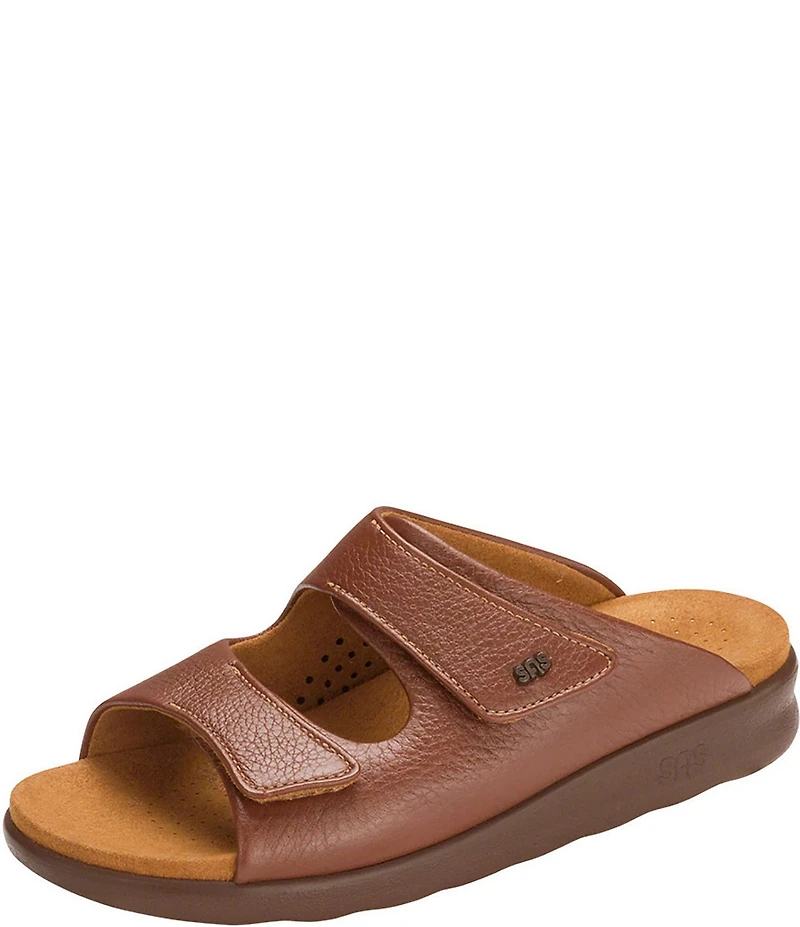 SAS Cozy Leather Slide Sandals