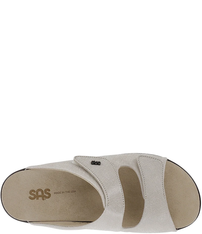 SAS Cozy Leather Slide Sandals