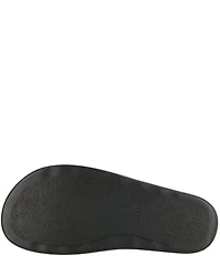 SAS Cozy Metallic Leather Slide Sandals