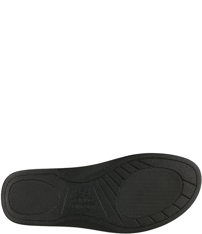 SAS Duo Shiny Dot Print Leather Sandals