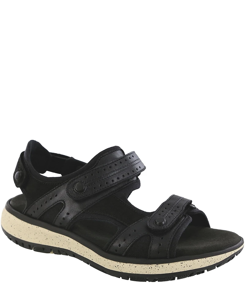 SAS Embark Leather Heel Strap Speckled Sport Sandals