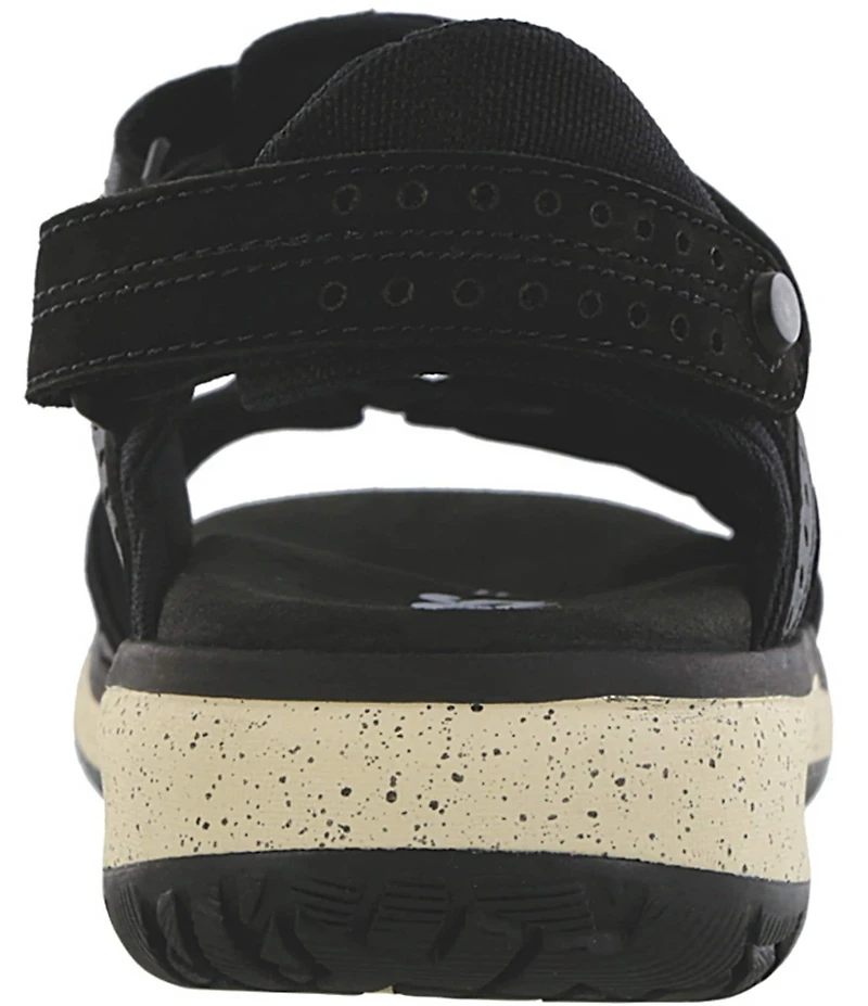 SAS Embark Leather Heel Strap Speckled Sport Sandals