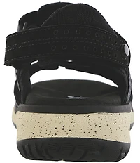 SAS Embark Leather Heel Strap Speckled Sport Sandals