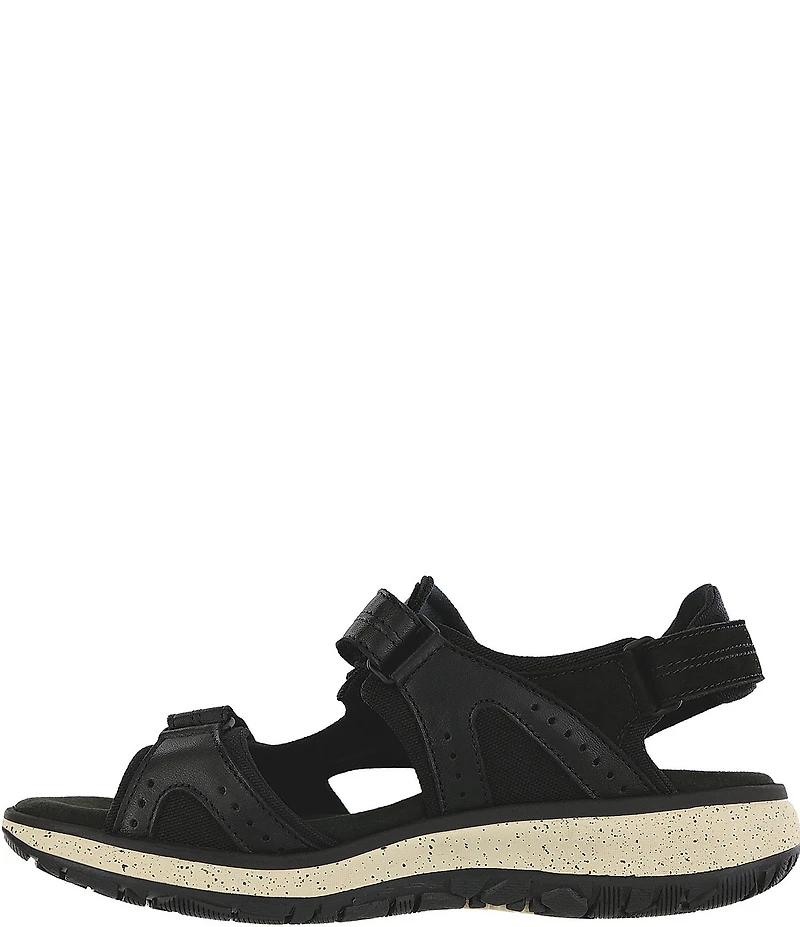SAS Embark Leather Heel Strap Speckled Sport Sandals