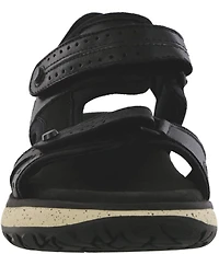 SAS Embark Leather Heel Strap Speckled Sport Sandals