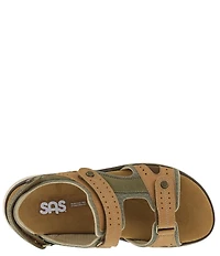 SAS Embark Leather Heel Strap Sport Sandals