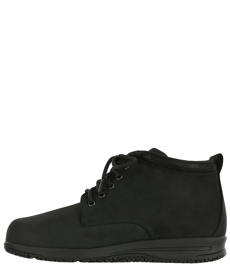 SAS Gretchen Water Resistant Leather Lace Up Booties