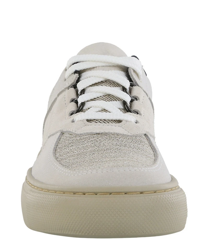 SAS High Street-X Leather and Twill Sneakers