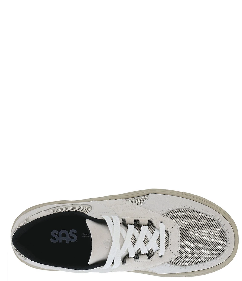 SAS High Street-X Leather and Twill Sneakers