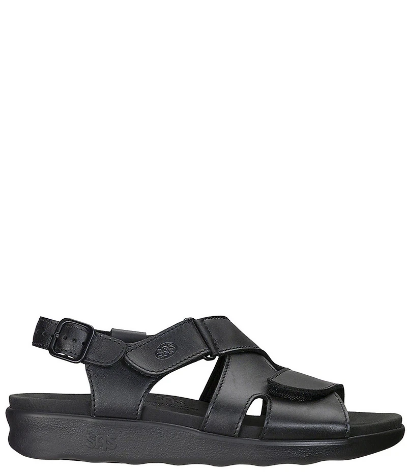 SAS Huggy Leather Sandals