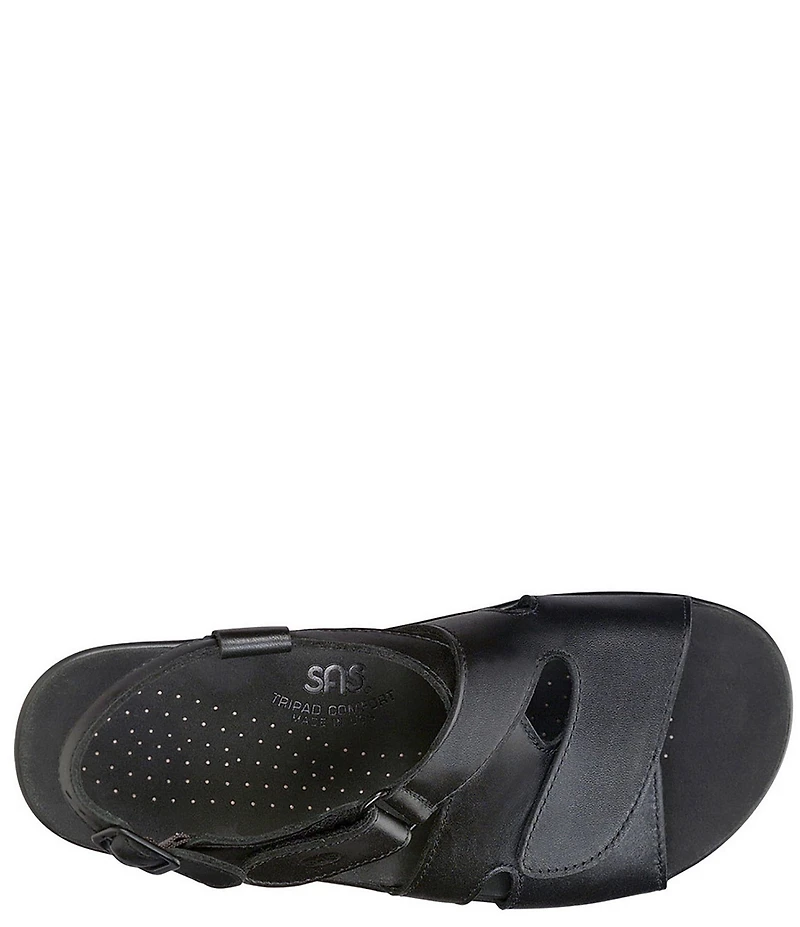 SAS Huggy Leather Sandals