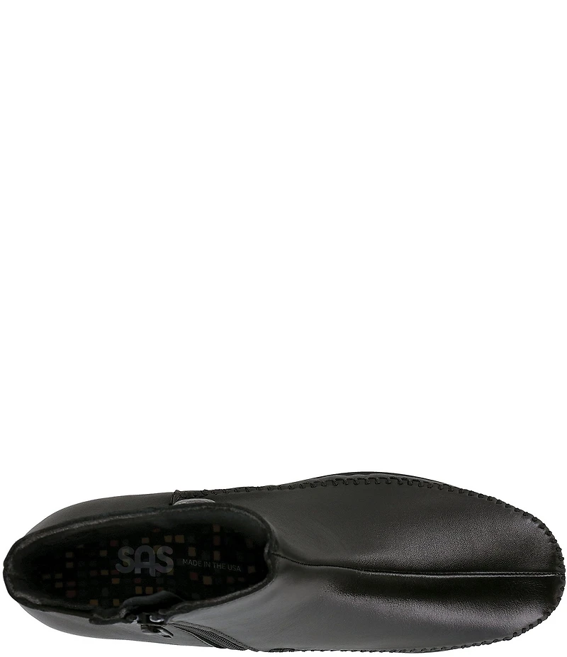 SAS Jade Leather Wedge Ankle Booties