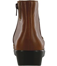 SAS Jade Leather Wedge Ankle Booties