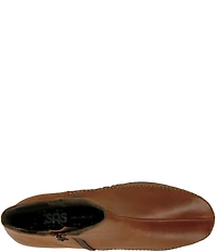 SAS Jade Leather Wedge Ankle Booties