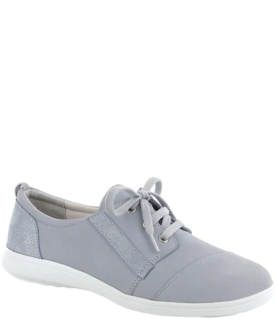 SAS Marnie Suede and Leather Lace Up Sneakers