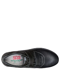 SAS Women's Me Too Leather Hook-and-Loop Sneakers